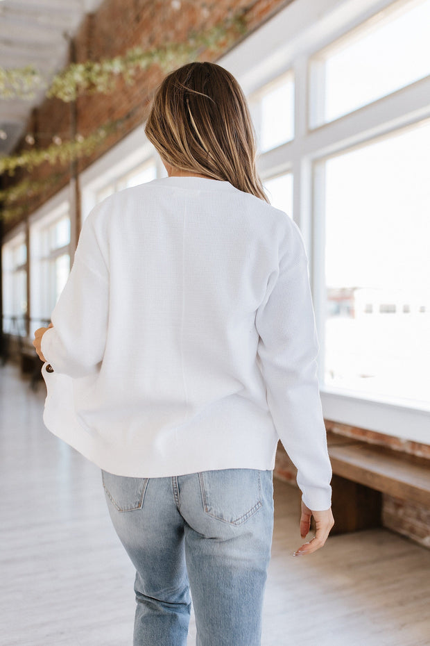 Laine Button Up Sweater Cardigan