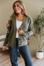 Laine Button Up Sweater Cardigan