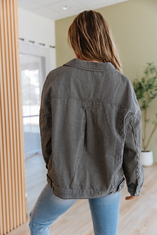 Lakely Oversized Denim Jacket