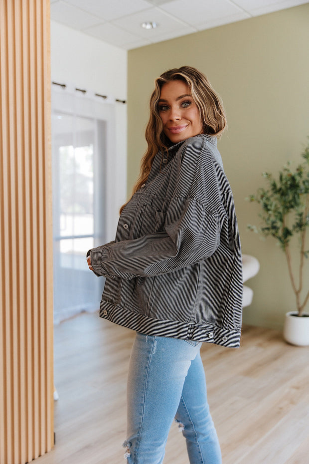 Lakely Oversized Denim Jacket