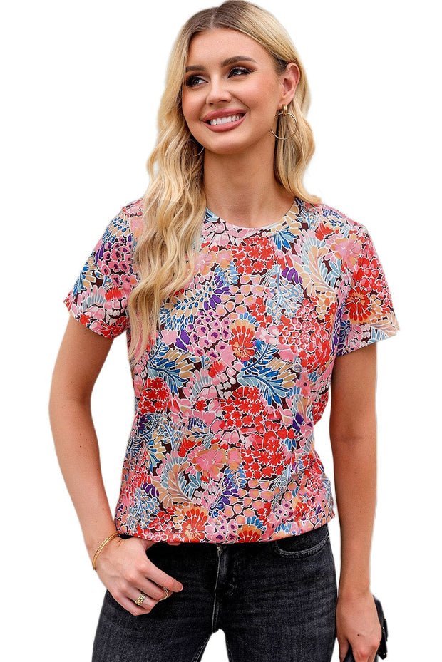 Laurence Floral Print Tunic | S-XL