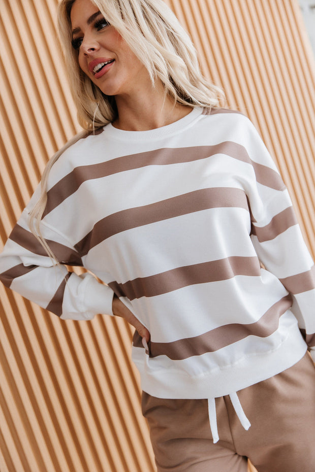 Leonard Striped Pullover and Joggers