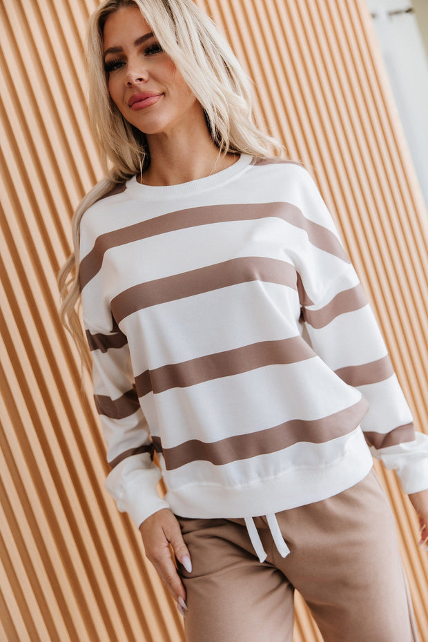 Leonard Striped Pullover and Joggers Set | DROPSHIP