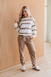 Leonard Striped Pullover and Joggers Set | DROPSHIP