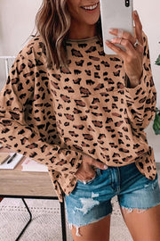 Leopard Stitched Top | S-XL