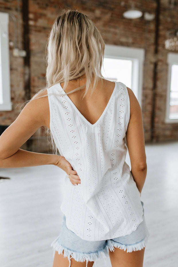 Levy Lace Tank Top | S-XL