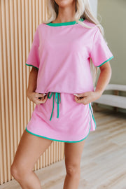 SALE - Libbie Colorblock T Shirt and Skort Set