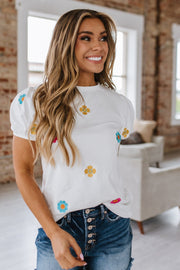 Liliana Embroidered Top S-XL