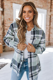 Lilliana Flannel Button Up | S-2XL | PRE ORDER