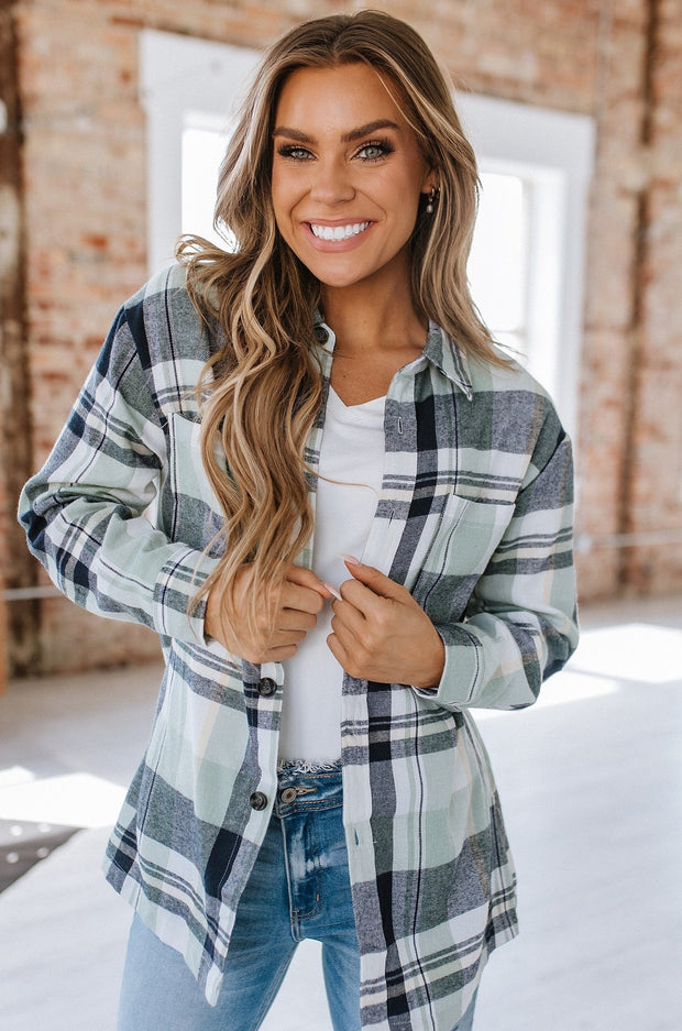 Lilliana Flannel Button Up