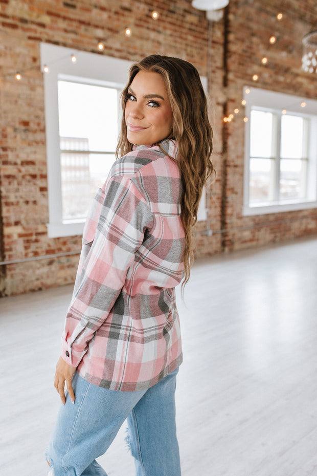 Lilliana Flannel Button Up | S-2XL | PRE ORDER