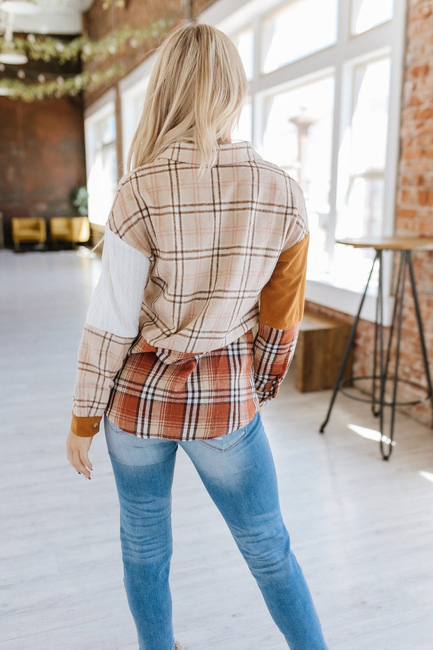 Lilly Plaid Shacket | S-2XL