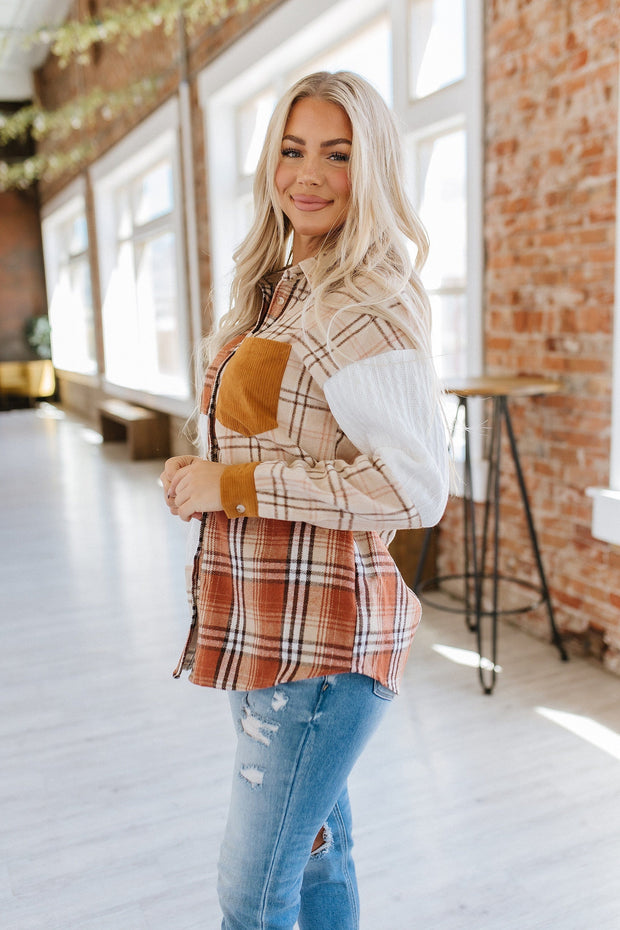 Lilly Plaid Shacket | S-2XL