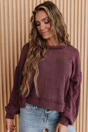 Lincon Ribbed Oversized Top