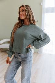 Lincon Ribbed Oversized Top