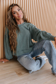 Lincon Ribbed Oversized Top