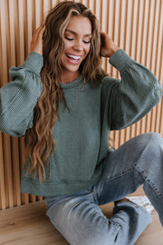 Lincon Ribbed Oversized Top