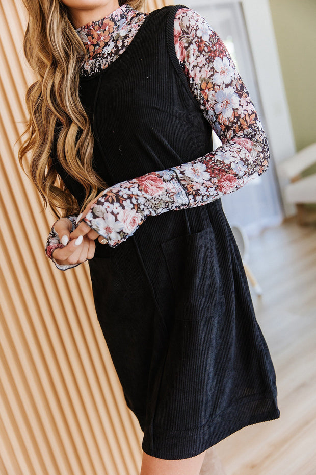 Linden Corduroy Sleeveless Mini Dress | DROPSHIP