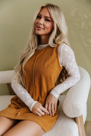 Linden Corduroy Sleeveless Mini Dress | DROPSHIP