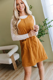 Linden Corduroy Sleeveless Mini Dress | DROPSHIP