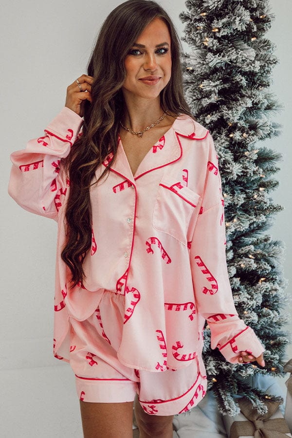 Liza Candy Cane Pajama Set | PRE ORDER