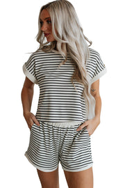 Lola Stripe Tee and Shorts Set | S-XL