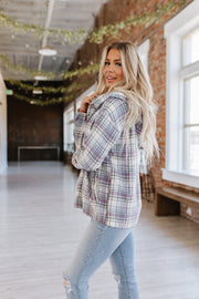 SALE - Lorelai Plaid Pullover Hoodie | Size Medium