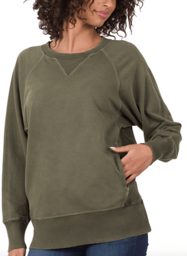 Luka French Terry Pullover