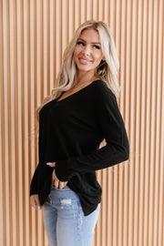 Lydia Front Seam Sweater