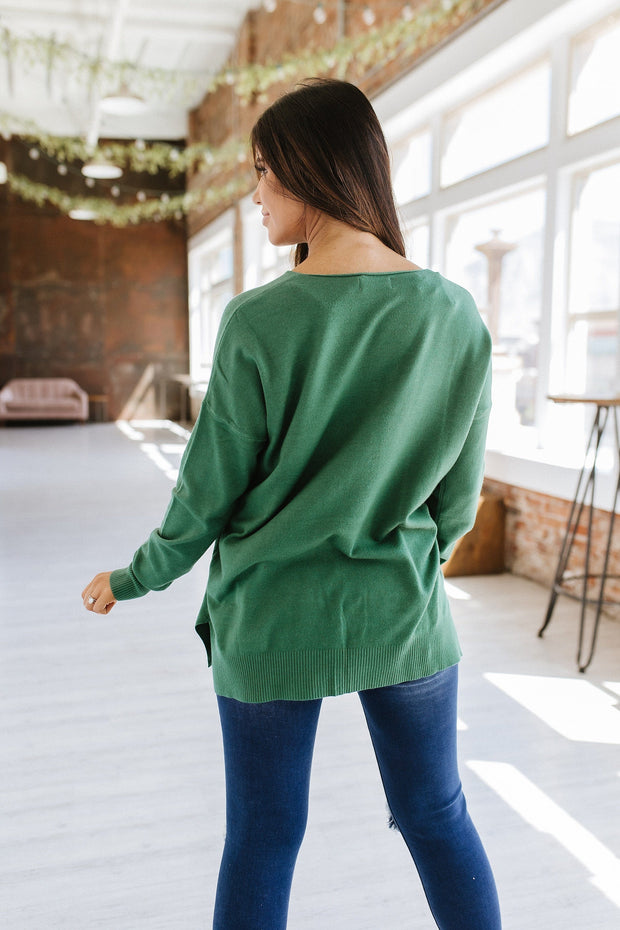 Lydia Front Seam Sweater | S-XL