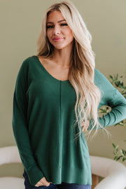 Lydia Front Seam Sweater
