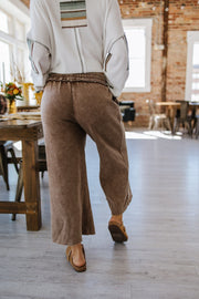 Mable Cropped Fleece Lounge Pants | S-XL