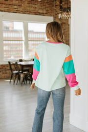 Maddy Color Block Tunic | S-2XL