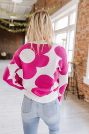 Marley Floral Design Sweater | Pre Order 7/19