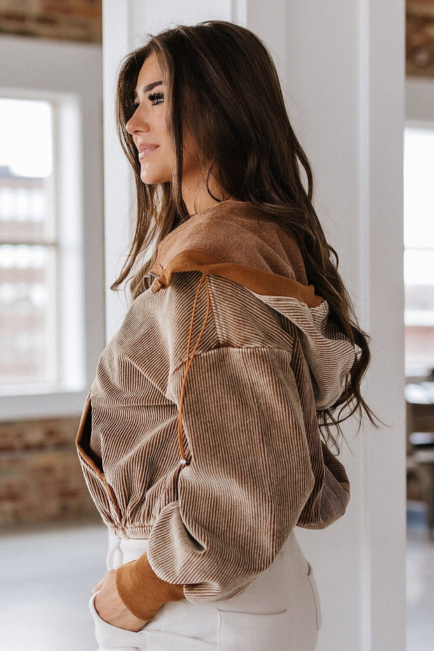 Matty Corduroy Hoodie | DROPSHIP