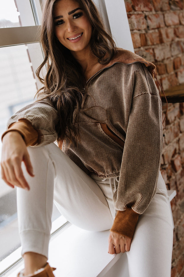 Matty Corduroy Hoodie | DROPSHIP