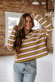 Maurice Striped Pullover Top