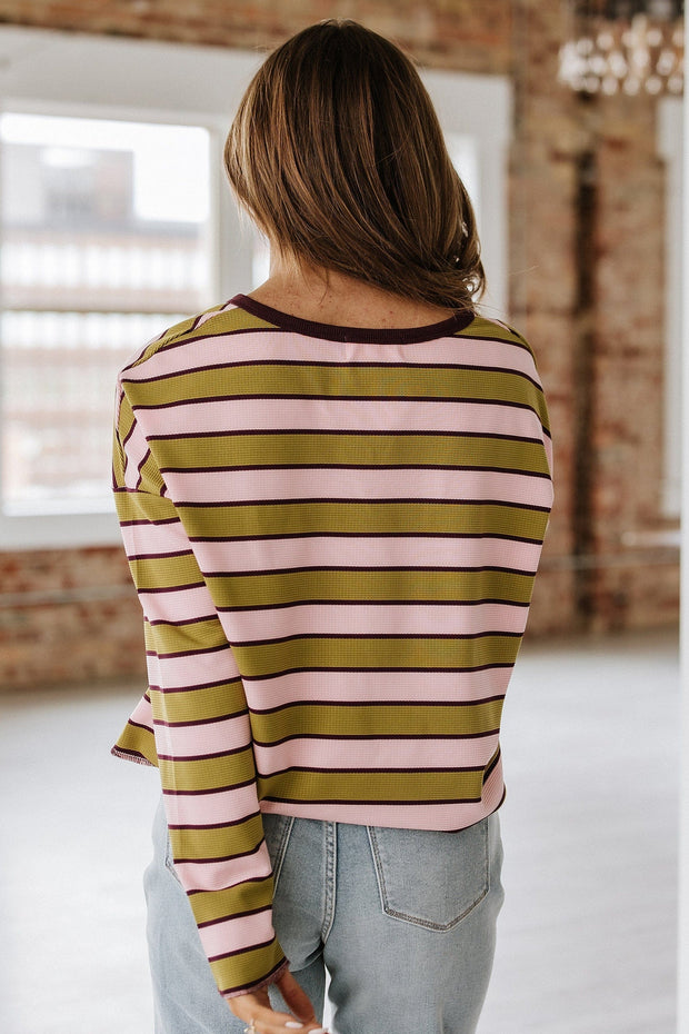 Maurice Striped Pullover Top