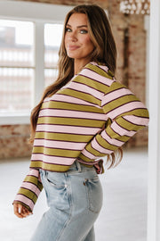 Maurice Striped Pullover Top