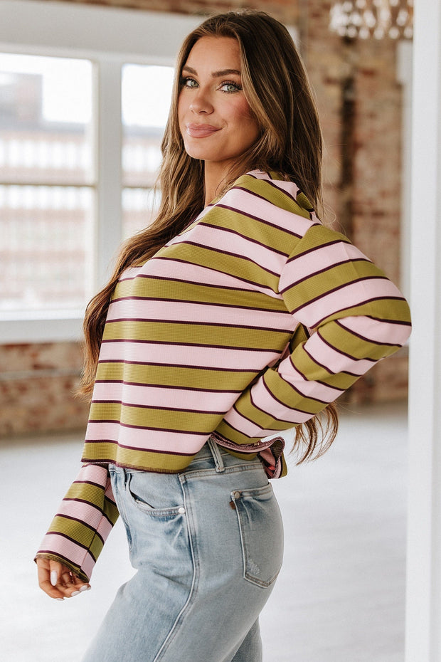 Maurice Striped Pullover Top