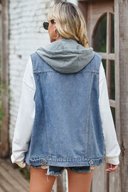 Mayci Loose Denim Vest