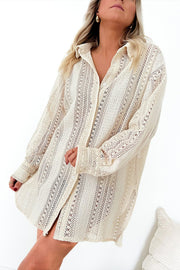 Mayla Lace Oversized Shirt | Pre Order 6/10