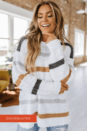 Mckinley Striped Popcorn Sweater | DROPSHIP