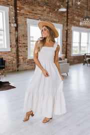 Meghan Smocked Maxi Dress | S-XL