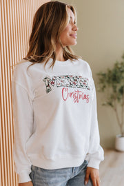 Merry Christmas Graphic Sweatshirt | DROPSHIP