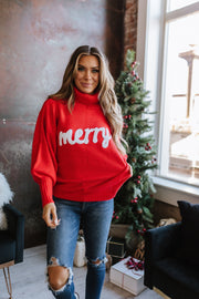 SALE - Merry Christmas Sweater | Size Medium