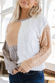 Milena Colorblock Sweater | S-XL