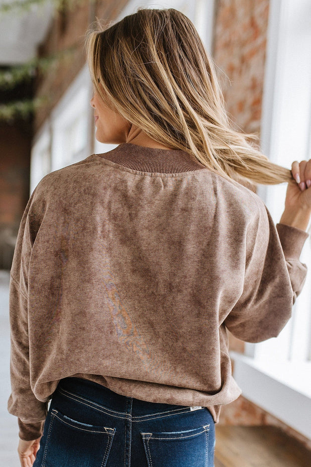 Mineral Washed Sweatshirt | DROPSHIP