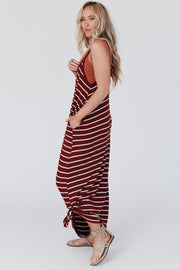 Misty Striped Maxi Dress | S-XL