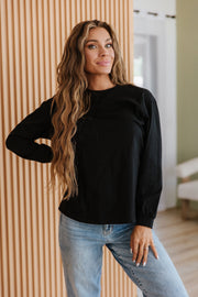 Muriel Basic Long Sleeve Top